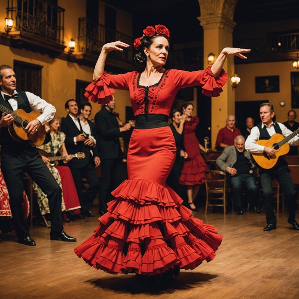 Quelles croisières permettent de découvrir les traditions de danse flamenco en Espagne?