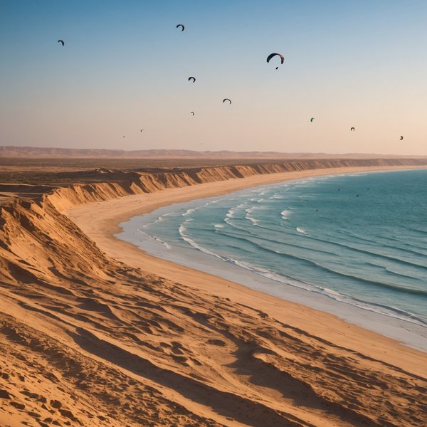 Où trouver les meilleures plages pour le kitesurf à Dakhla, Maroc : conseils et périodes idéales ?